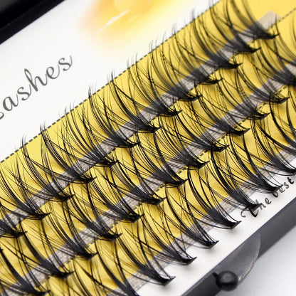 Moonlily Soft Mink Silk 20D/30D/40D Lashes Cluster Eyelash Extension Natural Long 3D Volume Effect Faux Bunche Individual Makeup
