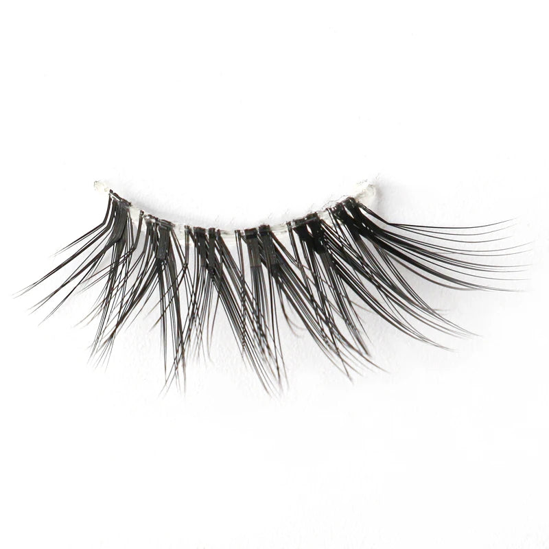 Cat Eye Lash 3/5/10 Pairs Half Lashes Natural Long False Eyelashes Wispy 3D Mink Lashes Volume Faux Cilios Extension Makeup Tool