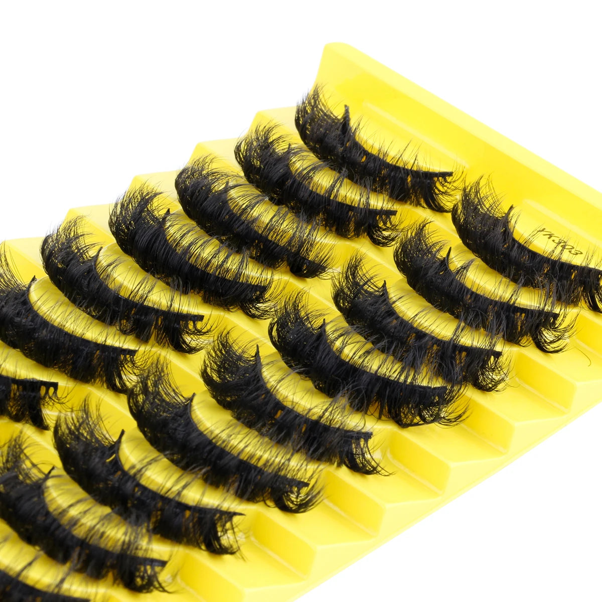 3D Mink Lashes 3/10 Pairs Cat Eye Half Lashes Natural Long False Eyelashes Strip Makeup Soft Fake Eyelash Extension Make Up Tool