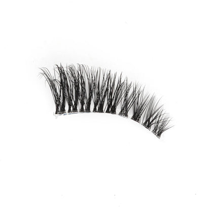 3D Mink Lashes 3/10 Pairs Cat Eye Half Lashes Natural Long False Eyelashes Strip Makeup Soft Fake Eyelash Extension Make Up Tool
