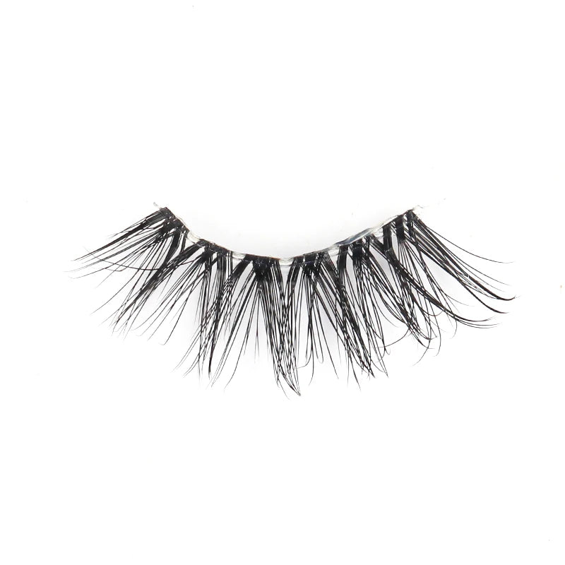 Cat Eye Lash 3/5/10 Pairs Half Lashes Natural Long False Eyelashes Wispy 3D Mink Lashes Volume Faux Cilios Extension Makeup Tool