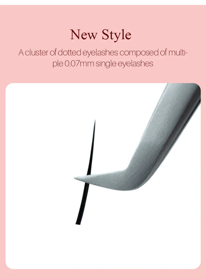 Song Lashes A Shape Wispy Fairy+V-shaped Lower Eyelashes+Wispy Spikes High Quality Eyelash Extension Group Makeup Supplies