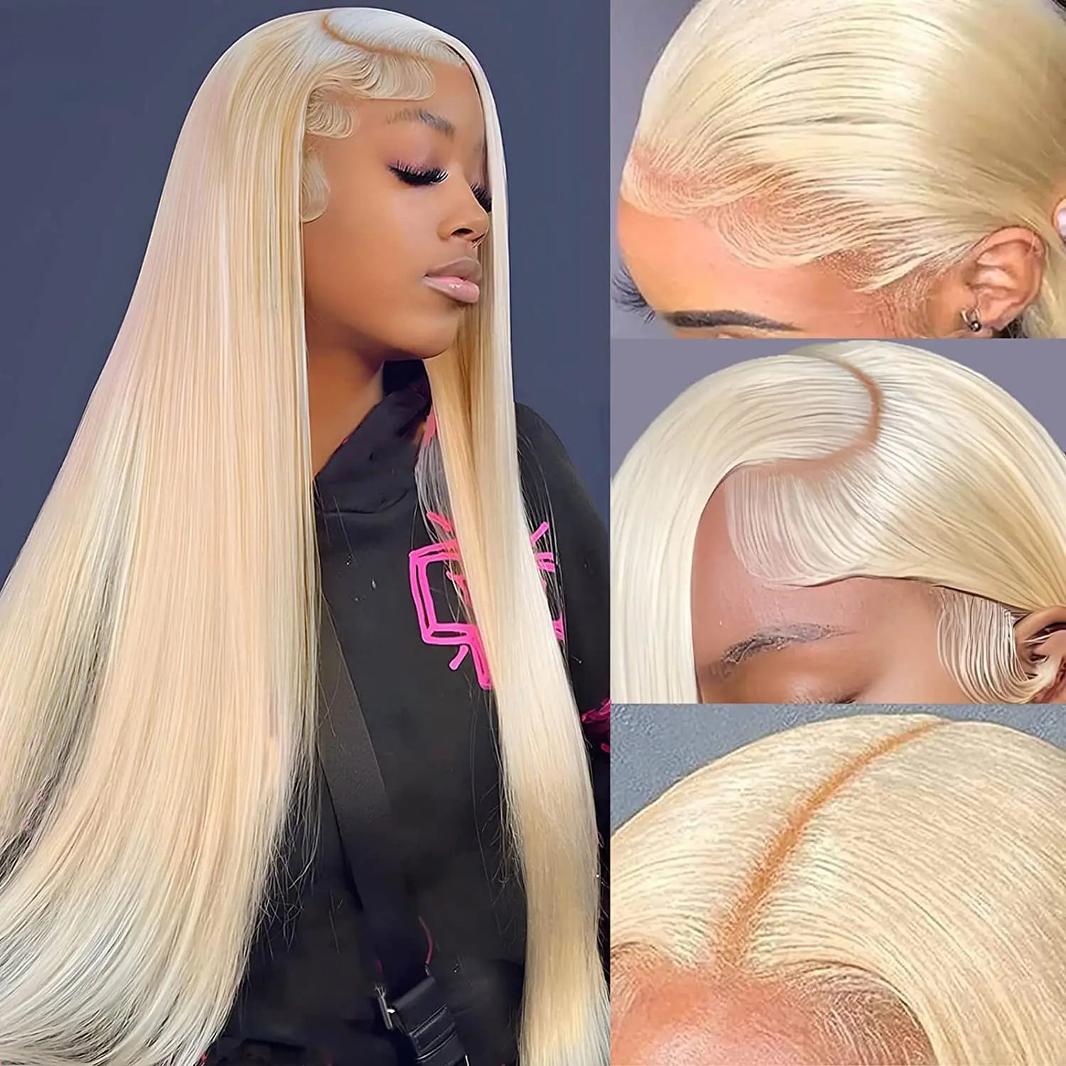360 Full Hd Lace Frontal Wig 613 Blonde Wig 13x4 Lace Human Wigs Straight Hair Brazilian Hair Curly Human Hair Wigs For Women