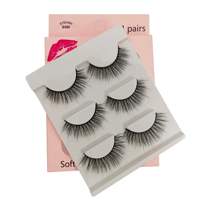 Eyelashes 3d mink lashes natural long make up false eyelashes eyelash brushes makeup eye lashes tweezers 3d lashes maquiagem