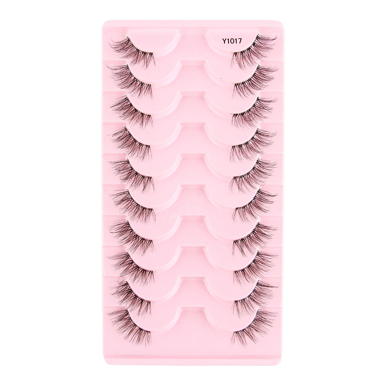Cat Eye Lash 3/5/10 Pairs Half Lashes Natural Long False Eyelashes Wispy 3D Mink Lashes Volume Faux Cilios Extension Makeup Tool