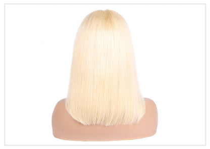 13x4 13x6 Blonde bob Wig Lace Front Human Hair Wigs 613 Straight HD Lace Frontal Wig Bob Glueless Wig Human Hair Ready To Wear