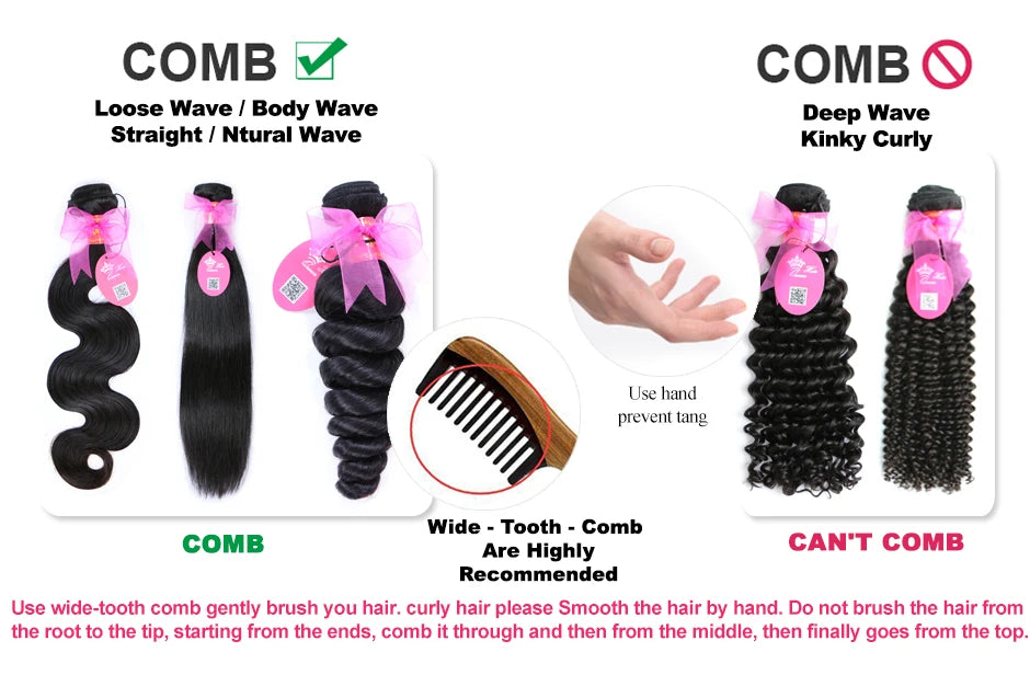 Cambodian Raw Hair Bundle 100% Virgin Human Hair Bundles Body wave and loose wave style Queen Hair Official Store