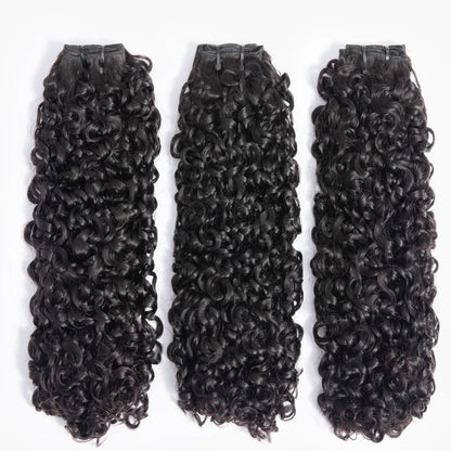 Raw vietnamese pixie curly human hair bundles Indian pixie double drawn perruque virgin Kinky curly human hair Extensions 100g