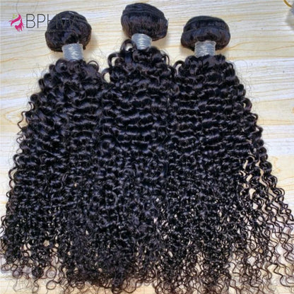 Mongolian Kinky Curly Human Hair Bundles Natural Jerry Curl Remy Hair Weave Bundle Raw Human Hair Extensions 1 3 4 Bundles Deal