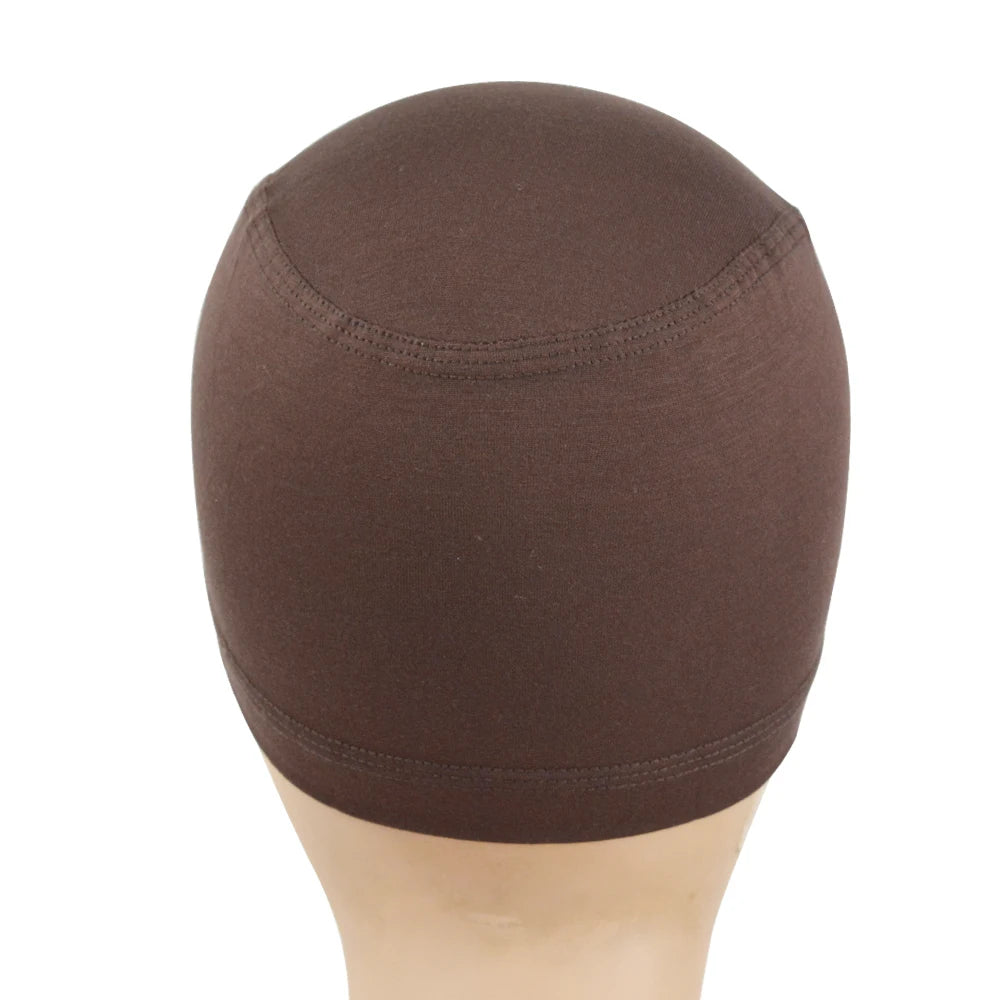 Bamboo Fiber Wig Cap for Women Comfortable and Elastic Wig Cap Wearing under Wigs