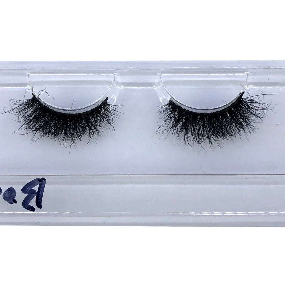 Bulk 3D Faux Mink Eyelashes Natural Thick Long False Eyelashes Wholesales Dramatic Fake Lashes Makeup Extension Eyelashes