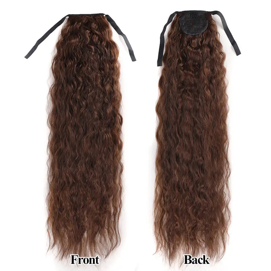 Long Curly Ponytail Extensions Synthetic Horse tails Curly False Tail For Women 32Inch Hairpiece Ponytail Hair Extensions