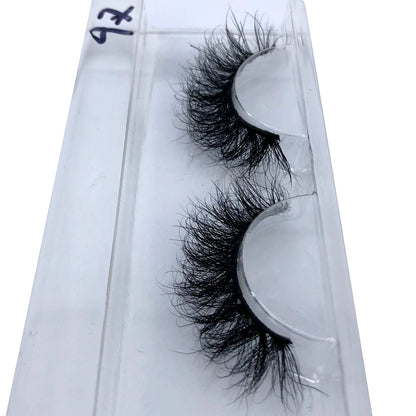 Bulk 3D Faux Mink Eyelashes Natural Thick Long False Eyelashes Wholesales Dramatic Fake Lashes Makeup Extension Eyelashes