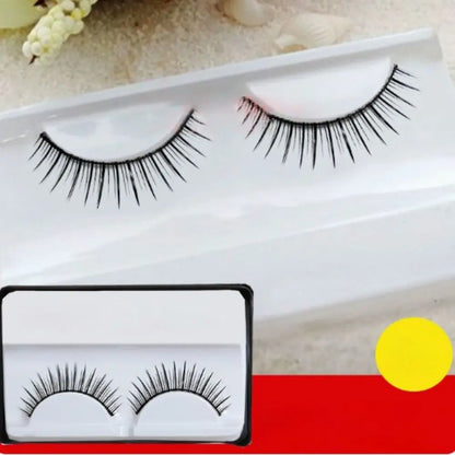 1Pair 60cm Doll False Eyelashes DIY Eyes Lash Black Simulation Toy Eye Opening Modification Tool for 1/3 BJD Dolls Accessories
