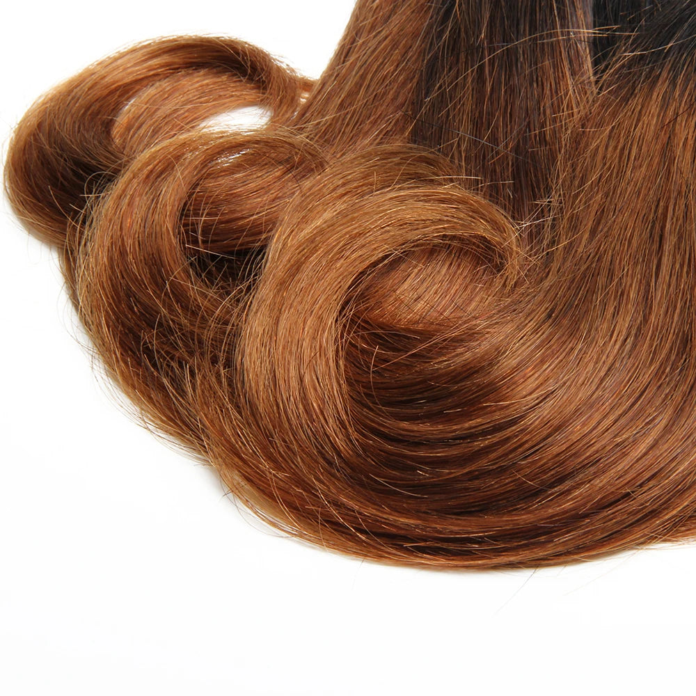 Malaysian Human Hair Bundles with Closure Blonde Bundles with 4x4 Closure 8 pcs Curly Hair Extensions And Closure Preplucked