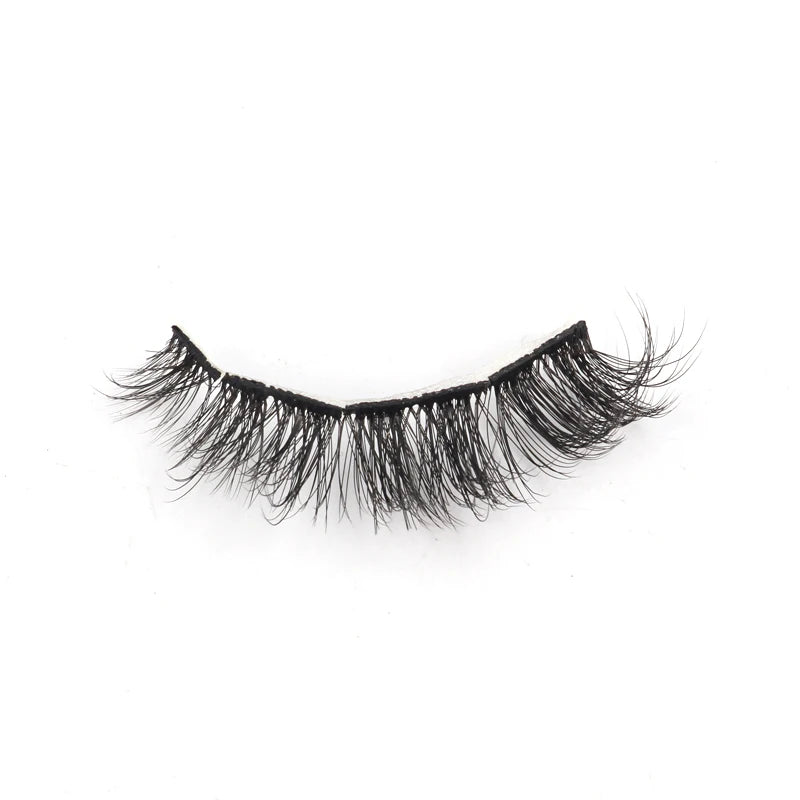 Natural Short False Mink Lashes 3/5/10 Pairs Extensions Eye Hair False Eyelashes 3D Faux Cils Soft Fluffy Eye Lashes for Beauty
