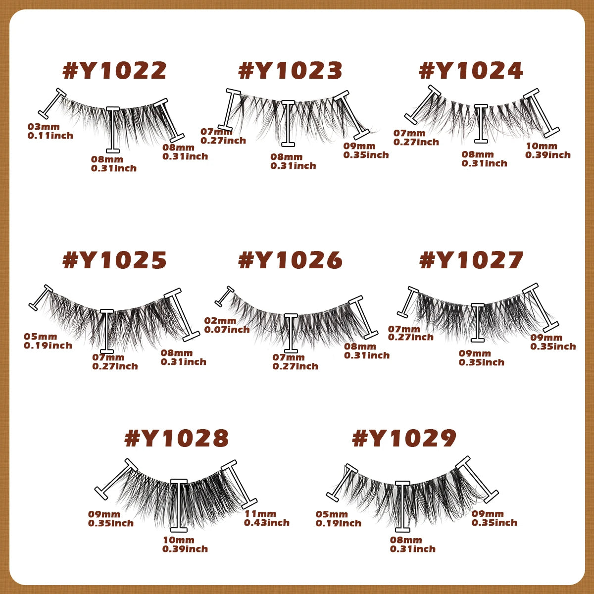 Cat Eye Lash 3/5/10 Pairs Half Lashes Natural Long False Eyelashes Wispy 3D Mink Lashes Volume Faux Cilios Extension Makeup Tool