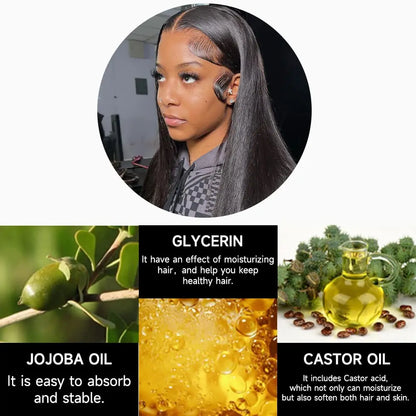 Edge Control Hair Gel Edge Brush Refillable Pocket Size Baby Hair Brush Kit Perfect Performance Long Lasting No White Residue