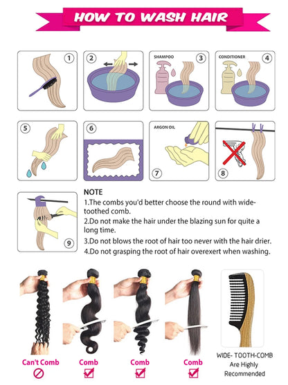 Body Wave Bundles With Closure 100% Human Hair Weave Bundles With Closure 70g/pc Brazilian Hair Weave Ombre Bundles With Closure