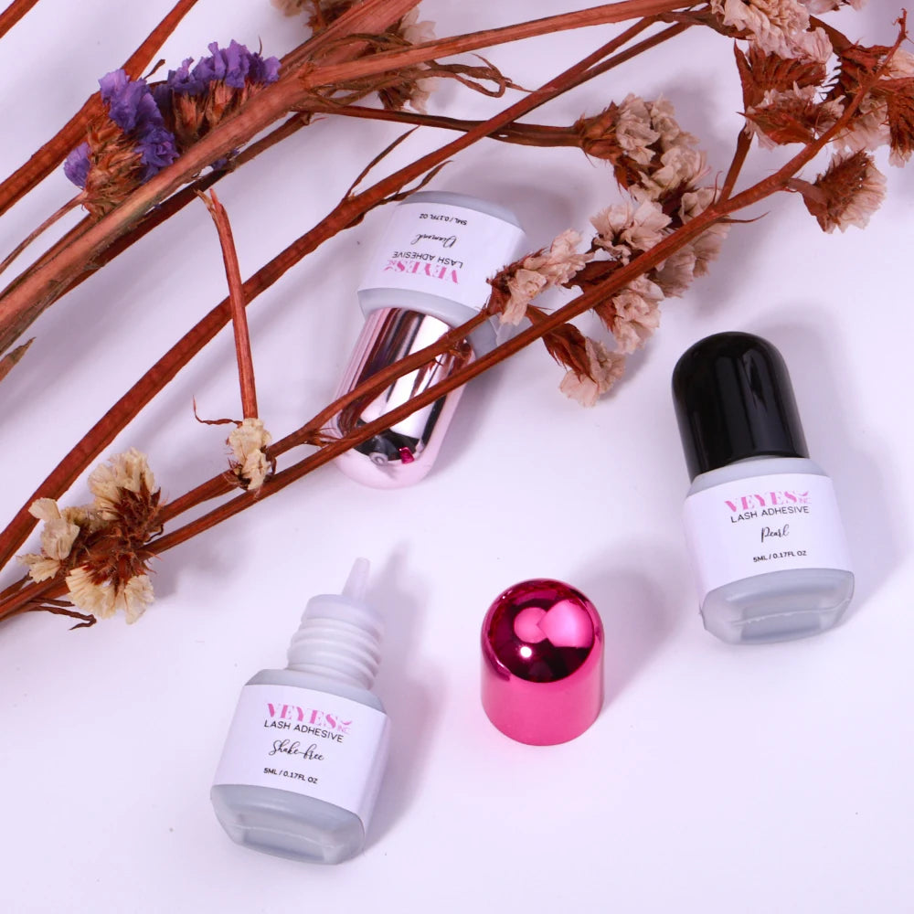 Veyes Inc 5ml S+ Eyelash Extensions Adhesive Veyelash 0.5 Second Fast Drying Lash Adhesive 7 Weeks Retention Volume Makeup Tools