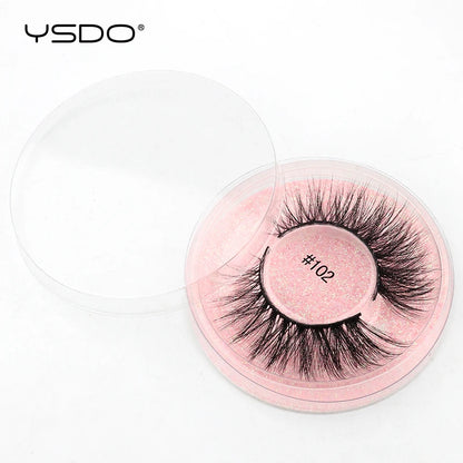 Wholesale Lashes 10/20/30/50 PCS Mink False Eyelashes Natural Soft 3D Faux 3D Mink Lashes Reusable Dramatic Fake Eyelashes Bulk