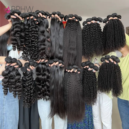 Mongolian Kinky Curly Human Hair Bundles Natural Jerry Curl Remy Hair Weave Bundle Raw Human Hair Extensions 1 3 4 Bundles Deal