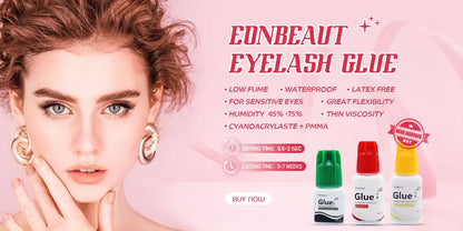 Eyelash Extension Glue Original Korea IB Ibeauty Hyper Bond 0.5s Glue Fast Drying lashes Glue Cyan Cap 5ml False lash glue tools