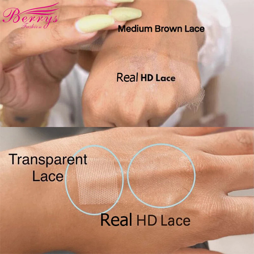 6x6 HD Lace Closure Human Hair With Baby Hair Brazilian Body Wave Virgin Human Hair 4x4 5x5 Transparent Lace Closure Fro Women