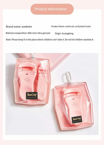 2 PCS Cat Claw Eyelashes Curler Long Lasting Professional for Women Makeup Accessories Tool Fit All Eyelash Shapes