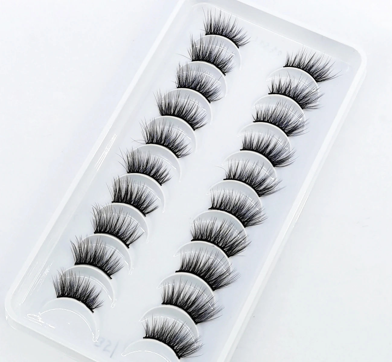 10 Pairs Crisscross Half Eye Lashes Natural False Eyelashes Handmade Faux 3D Mink Lashes Makeup Tools Eyelash Extension