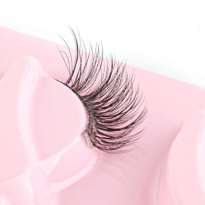 Cat Eye Lash 3/5/10 Pairs Half Lashes Natural Long False Eyelashes Wispy 3D Mink Lashes Volume Faux Cilios Extension Makeup Tool