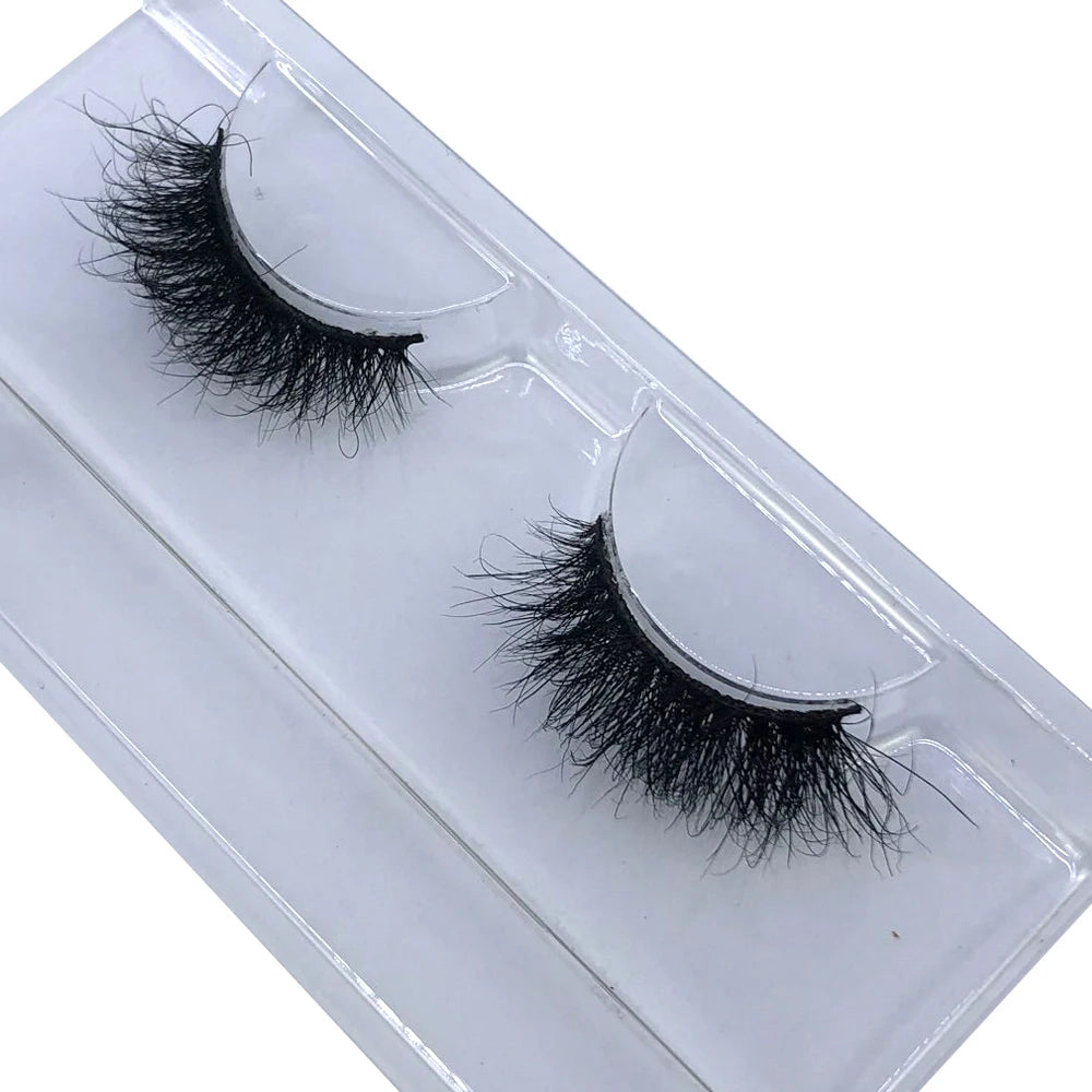 Bulk 3D Faux Mink Eyelashes Natural Thick Long False Eyelashes Wholesales Dramatic Fake Lashes Makeup Extension Eyelashes