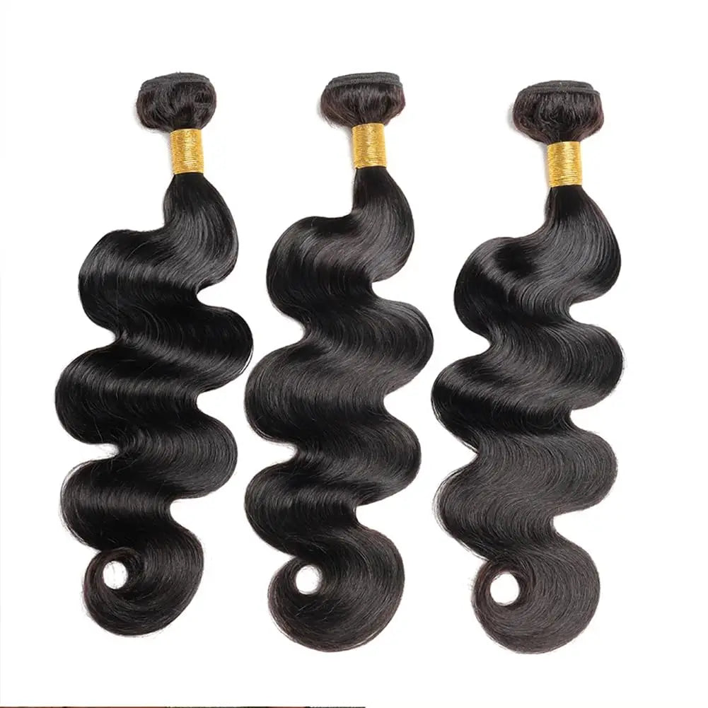 16A Body Wave Human Hair Bundles 100% Brazilian Raw Human Hair 1/3/4 Bundles for Women 16A Thick Bundles human hair For Women