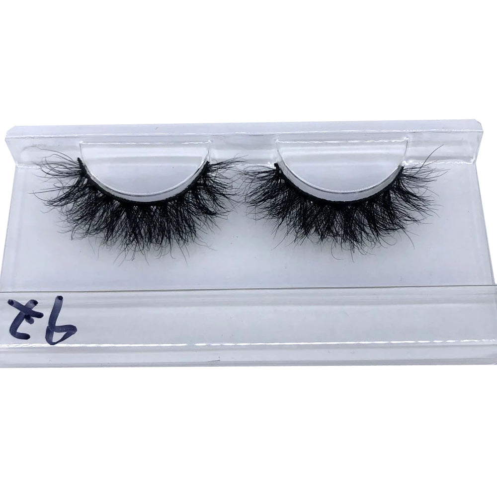 Bulk 3D Faux Mink Eyelashes Natural Thick Long False Eyelashes Wholesales Dramatic Fake Lashes Makeup Extension Eyelashes