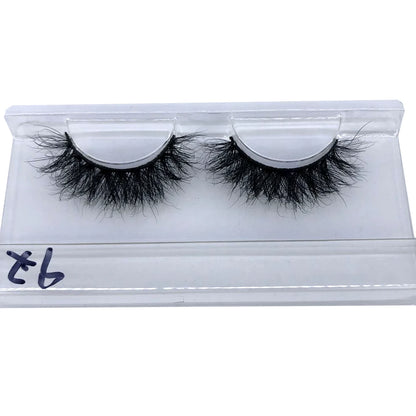 Bulk 3D Faux Mink Eyelashes Natural Thick Long False Eyelashes Wholesales Dramatic Fake Lashes Makeup Extension Eyelashes