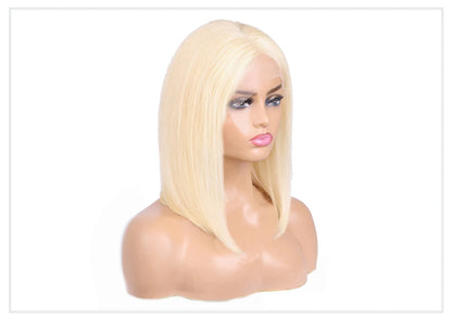 13x4 13x6 Blonde bob Wig Lace Front Human Hair Wigs 613 Straight HD Lace Frontal Wig Bob Glueless Wig Human Hair Ready To Wear