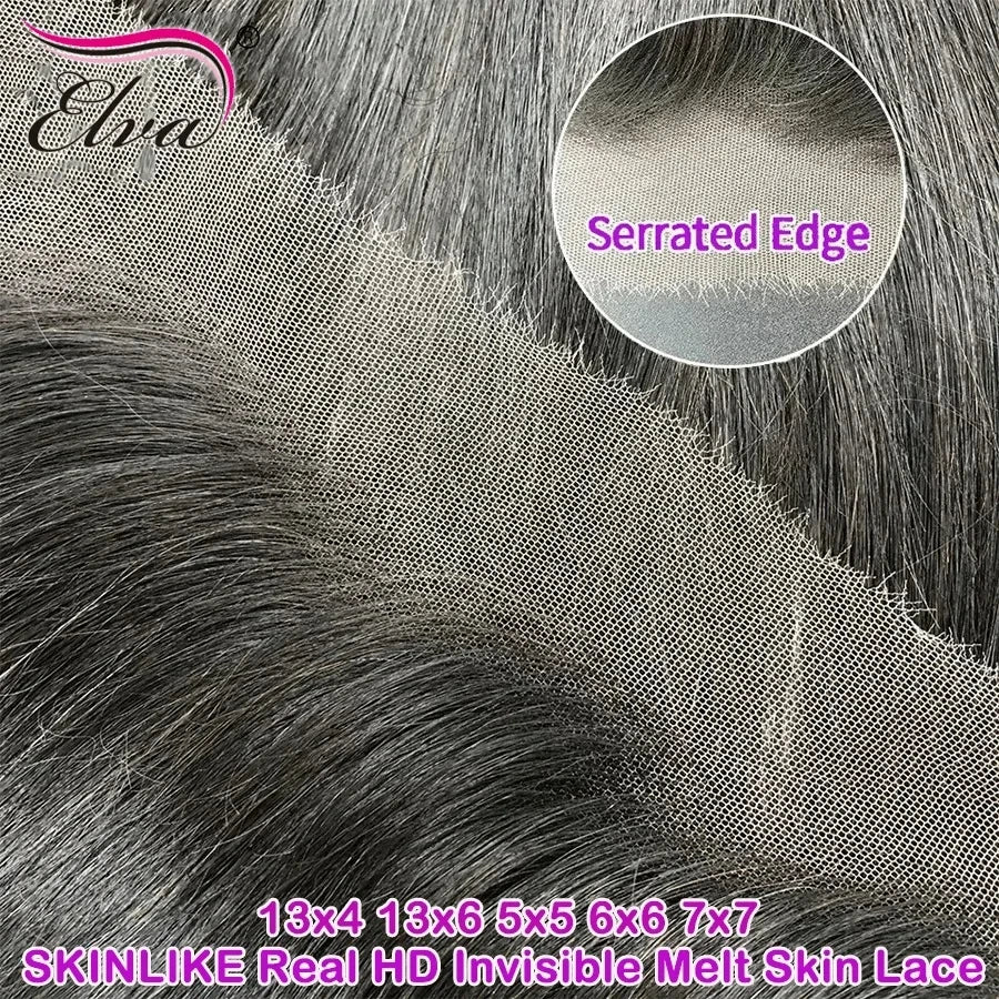 5x5 6x6 7x7 Hd Lace Closure Straight 13x4 13x6 Lace Frontal Closure Hand Tied Human Hair Closures Free Part Hd Lace Closure