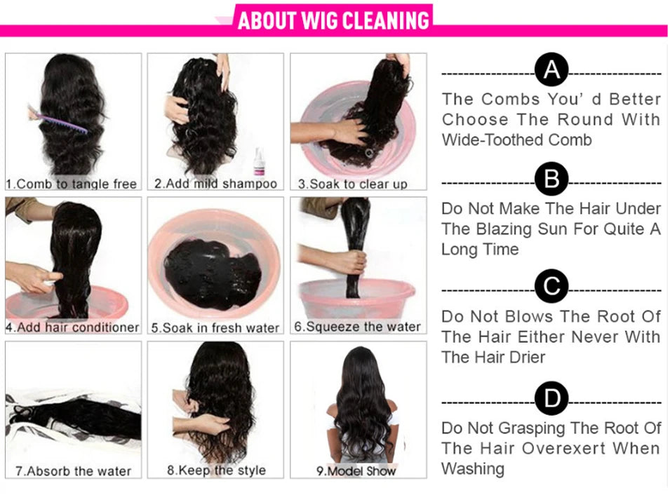 Mongolian Kinky Curly Wig Human Hair 13x4 Curly Lace Front Human Hair Wigs Deep Curly Lace Closure Wig For Women 180 Density