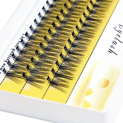 Natural mink eyelash extensions,  new 20D C/D/ L Curl lashes Cluster, personal eyelashes,  individual lashes ,makeup tools