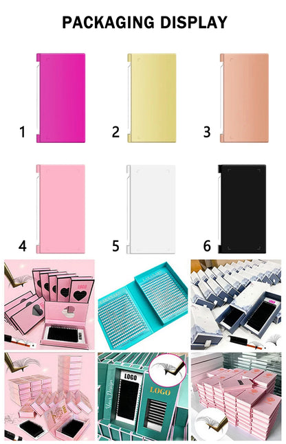 CoMango New Spire Lashes Tower Fans Premade Spikes Eyelash Extensions Single/Mix 8-15mm for Anime Eyelashes Makeup Free Shipping