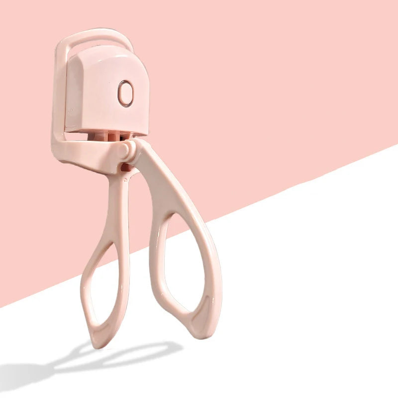 Heated Eyelash Curler Electric Lash Curler Long Lasting Natural Curling USB Rechargeable Quick Heating Eye Lashes Curling Tool