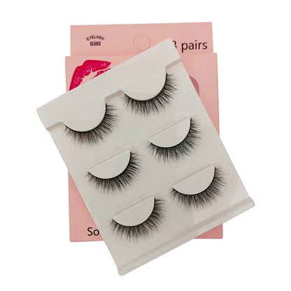 Eyelashes 3d mink lashes natural long make up false eyelashes eyelash brushes makeup eye lashes tweezers 3d lashes maquiagem