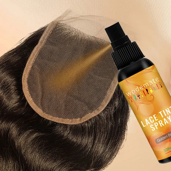 Lace Tint Mousse Easy Tinting Lace Tint Spray For Wigs Quick-Drying and Safe and Convenient Dyed Mousse Foam Sweat Resistant