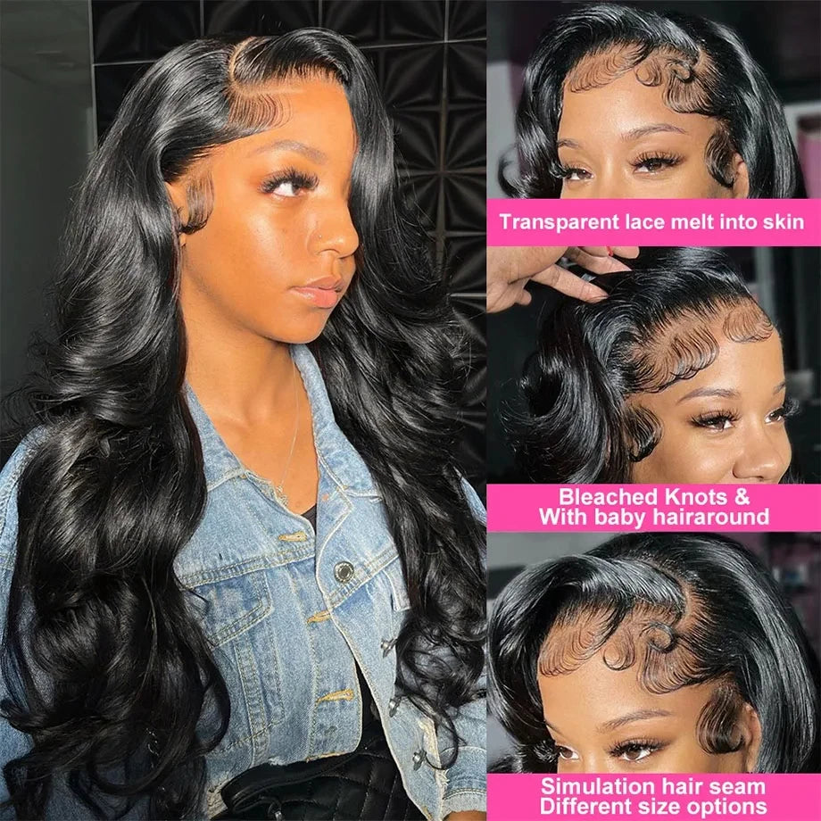 13x4 Hd Lace Frontal Wig 13x6 Lace Human Hair Wigs For Black Women 30 32 Inch Body Wave Lace Front Wig Brazilian Hair Wig