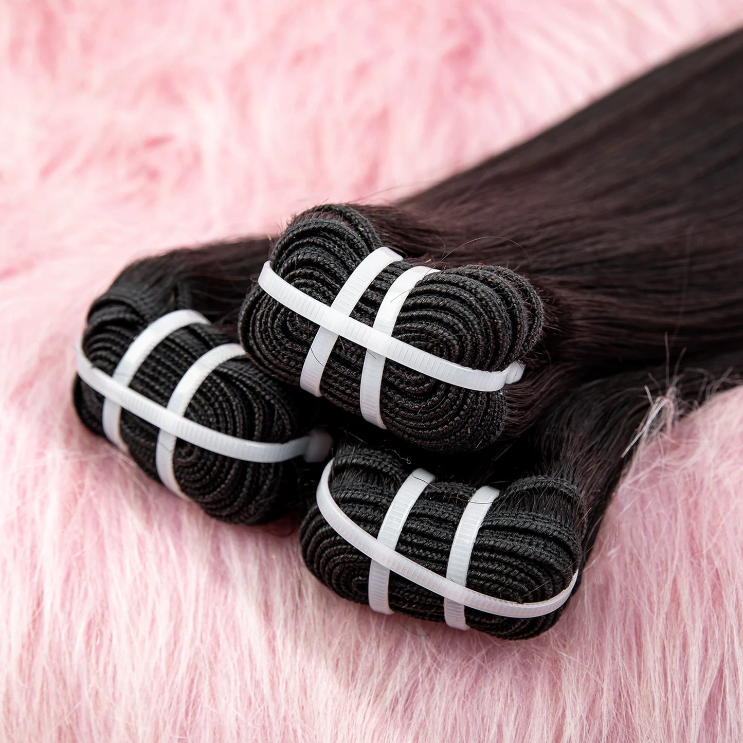 Raw Vietnamese Hair Bundles 16A Grade Virgin Human Hair Double Drawn Bone Straight Natural Color Hair Bundles Unprocessed