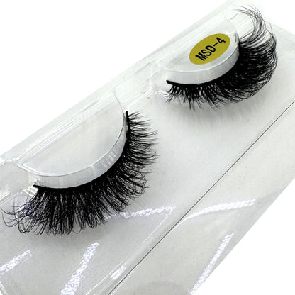 Bulk 3D Faux Mink Eyelashes Natural Thick Long False Eyelashes Wholesales Dramatic Fake Lashes Makeup Extension Eyelashes
