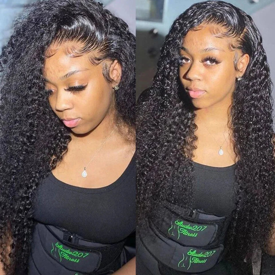 Brazilian Kinky Curly Human Hair Bundles 1/3/4 Pieces Jerry Curly Natural Hair Extensions Woman Wet And Wavy Human Hair Bundles