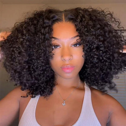 12A Mongolian Afro Kinky Curly Human Hair Bundles Deal Natural Humain Hair Deep Wave Curly Hair Weave Extensions Remy Human Hair