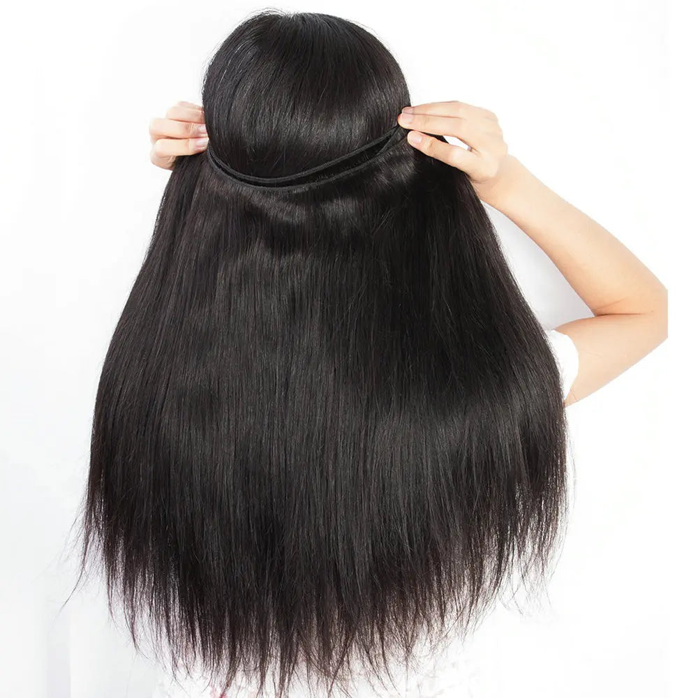 Brazilian Straight Hair Bundles  1/3/4 Pcs 100% Unprocessed Human Hair Straight Bundles Human Hair Extensions For Black Women