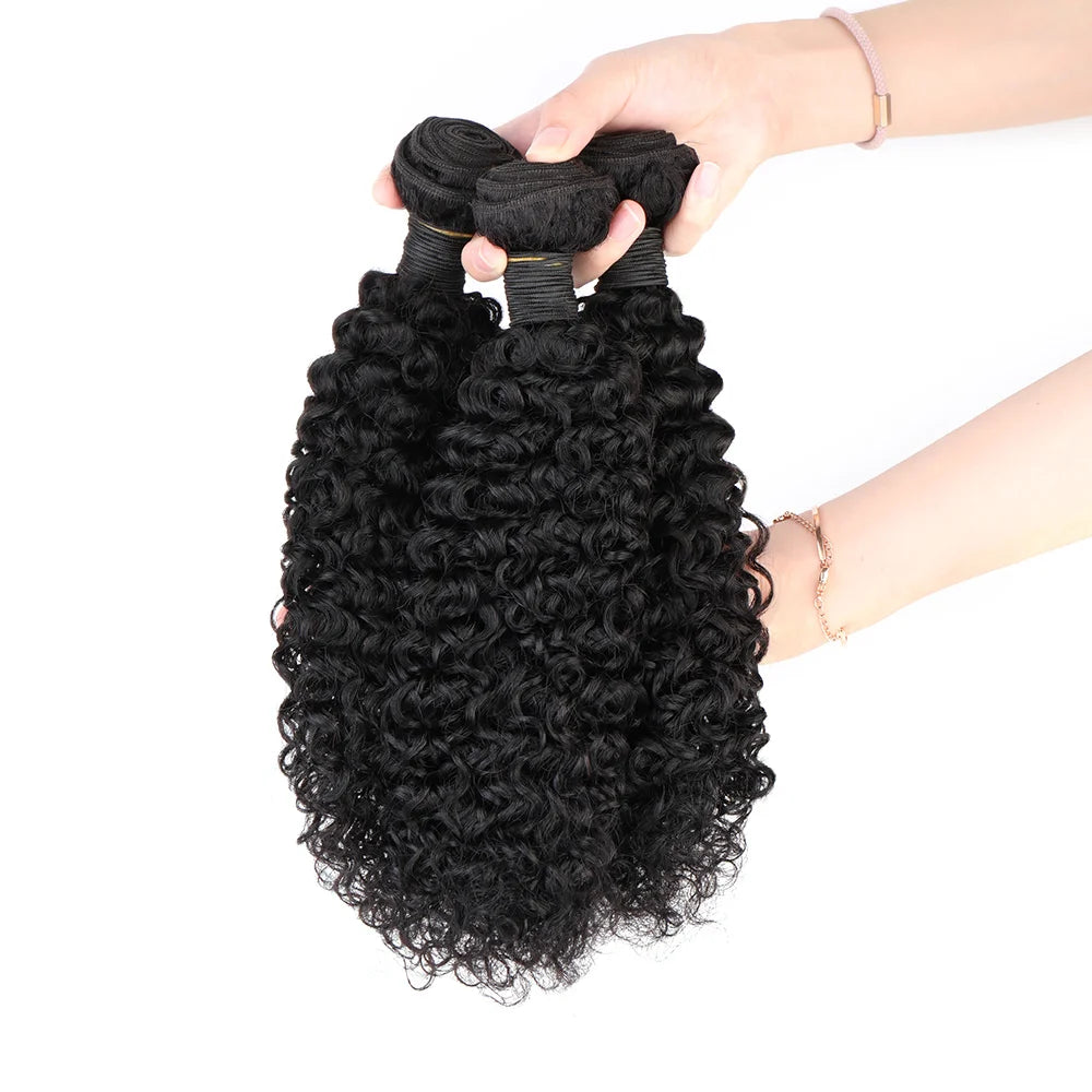 Mongolian Curly Human Hair Brazilian 10A Small Spirals Curly Bundles Unprocessed Pixie Curls Weave 3 Bundles Only Hair Extension